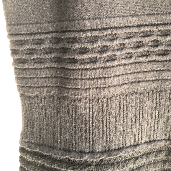 Vera Wang Sheer Knit Dress - Picture 8 of 10
